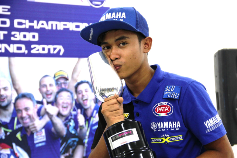 Galang Hendra Menyapa Indonesia Setelah Catat Sejarah di World Supersport 300