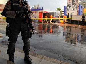 Begini Aksi Polda Kalsel Bebaskan Sandera di Police Expo 2017