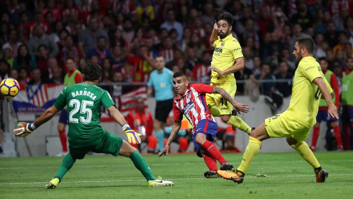 Atletico Madrid imbang 1-1 melawan Villarreal (Foto: Susana Vera/Reuters)