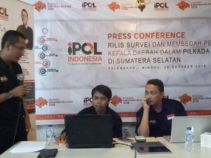 Survei Pilgub Sumsel: Herman Deru Ungguli Dodi Reza dan Ishak Mekki