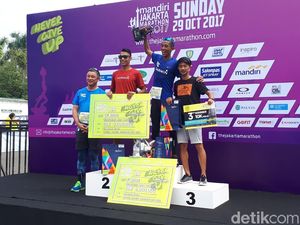 Jakarta Marathon Jadi Ajang Latihan Agus Prayogo menuju Asian Games