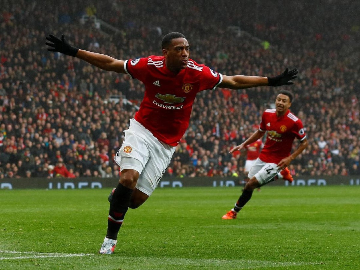 Pemain Manchester United, Anthony Martial (Foto: Jason Cairnduff/Reuters)