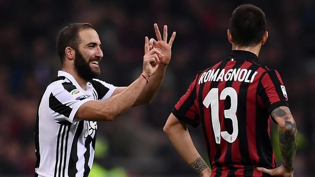 Gonzalo Higuain perlu mewaspadai semangat AC Milan dalam pertandingan final nanti.