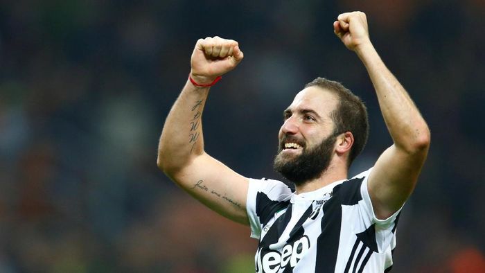 Gonzalo Higuain sudah mencetak 101 gol di Serie A (Foto: Alessandro Garofalo/Reuters) Gonzalo Higuain sudah mencetak 101 gol di Serie A (Foto: Alessandro Garofalo/Reuters)