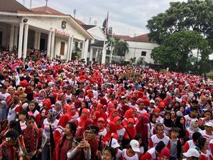 Potret Meriah Parade Kebhinnekaan Nusantara di Bogor