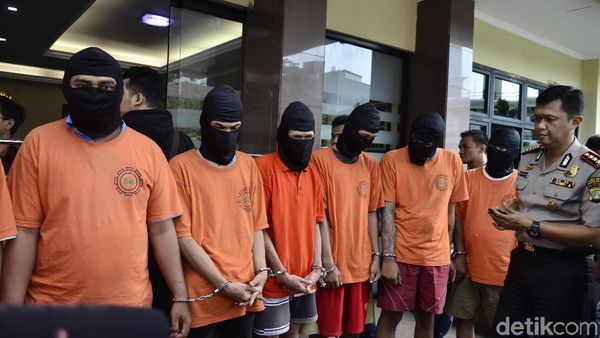 Komplotan Pencuri Motor Ojek Online Ditangkap