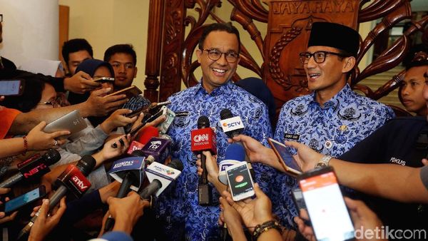 Anies-Sandi Gelar Rapim Pemprov DKI Jakarta