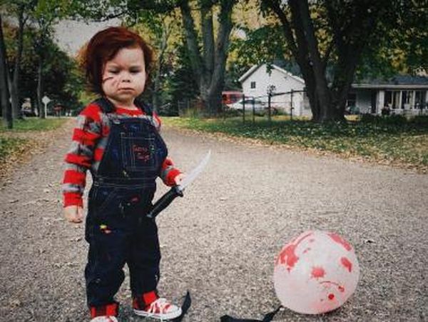 Gemas! Penampilan si Kecil dalam Balutan Kostum Halloween