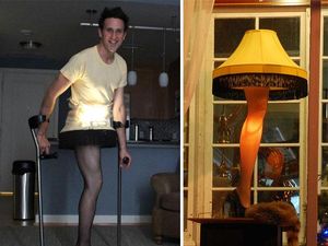 Foto: 7 Kostum Halloween Keren dari Pria yang Hanya Punya Satu Kaki