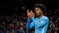 Leroy Sane merupakan salah satu sumber gol City. Dia sudah mencetak enam gol, lima di antaranya dibukukan di Etihad Stadium. (Foto: Phil Noble/Reuters)