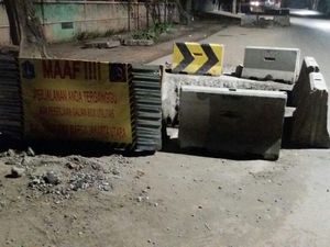 Galian di Jl Lodan Bahayakan Pengguna Jalan, Bina Marga Minta Maaf Galian di Jl Lodan Bahayakan Pengguna Jalan, Bina Marga Minta Maaf
