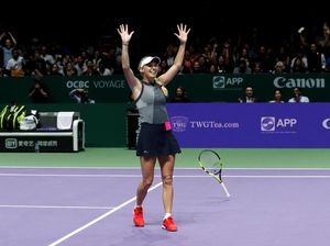 Kalahkan Venus, Wozniacki Juara Kalahkan Venus, Wozniacki Juara