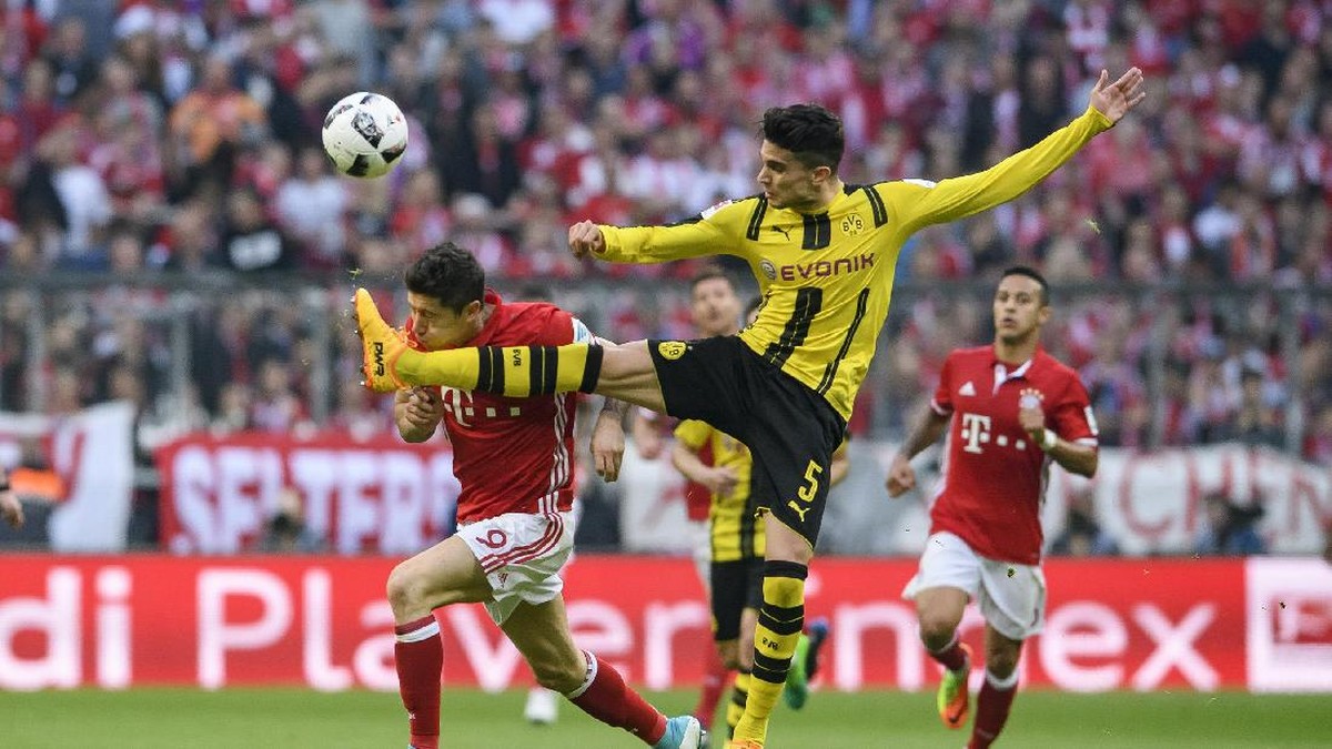Bayern Munich dan Borussia Dortmund bertemu di babak 16 besar DFB Pokal (Alexander Scheuber/Getty Images Fuer MAN)
