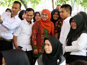 Mensos Tinjau Tes Penerimaan PNS