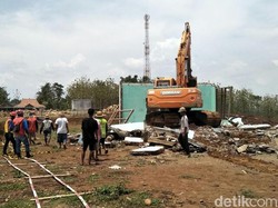 Masjid di Tengah Lahan Tol di Semarang Akhirnya Dibongkar