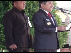 Viral, Video Gubernur Sulbar Salah Baca Teks Pancasila