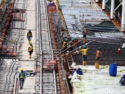 Konstruksi MRT Jakarta Capai 90% di Awal 2018