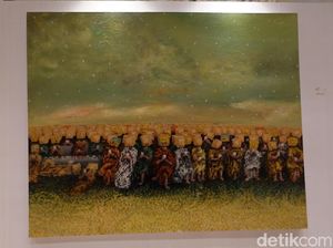 Lukisan Pixel Alvian Anta Putra Berhasil Jadikan Jawara Seniman Pendatang Baru