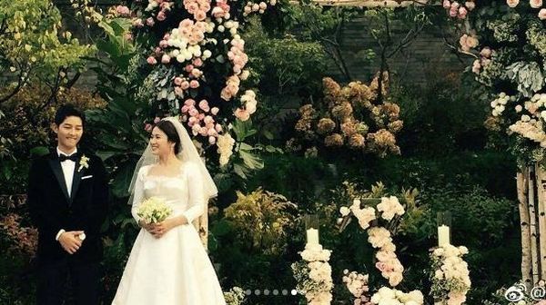 Jangan Baper, Intip Dekorasi Cantik Pernikahan Song Hye Kyo dan Song Joong Ki