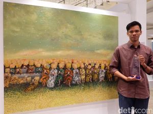 Alvian Anta Putra, Pelukis Muda Yogyakarta yang Makin Bersinar