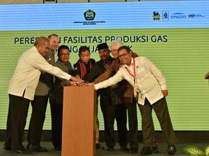 Jonan Resmikan Lapangan Gas Jangkrik di Kaltim Jonan Resmikan Lapangan Gas Jangkrik di Kaltim