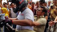 Aksi Freestyle Gubernur Sulsel di Motor Listrik