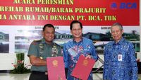 BCA Fasilitasi Perbaikan Sarana dan Prasarana TNI
