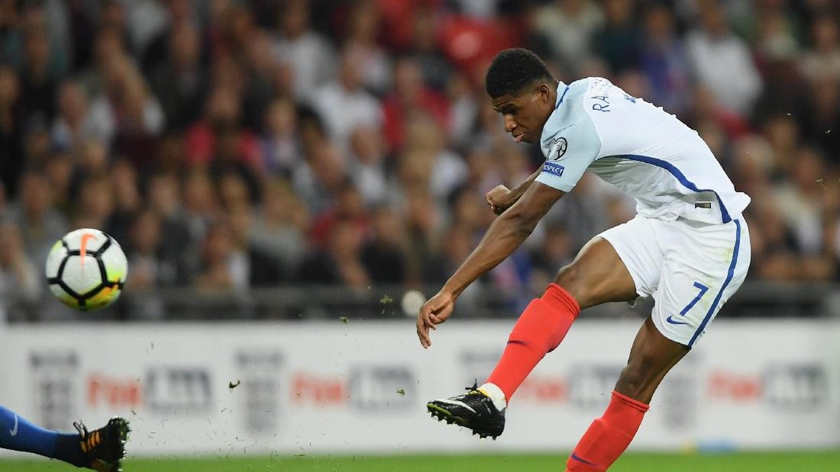 Marcus Rashford tampil di Piala Dunia 2018? (Mike Hewitt/Getty Images)