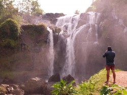 Air Terjun di Lampung Ini Bagai di Film Fiksi