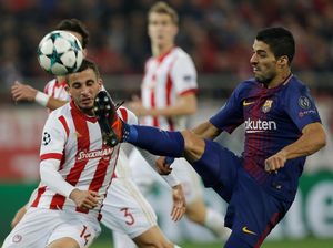 Barca Diimbangi Olympiakos Tanpa Gol