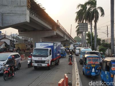 Disebut Tak Ada Amdal Lalin, Begini Kemacetan di Proyek Cip Lontar