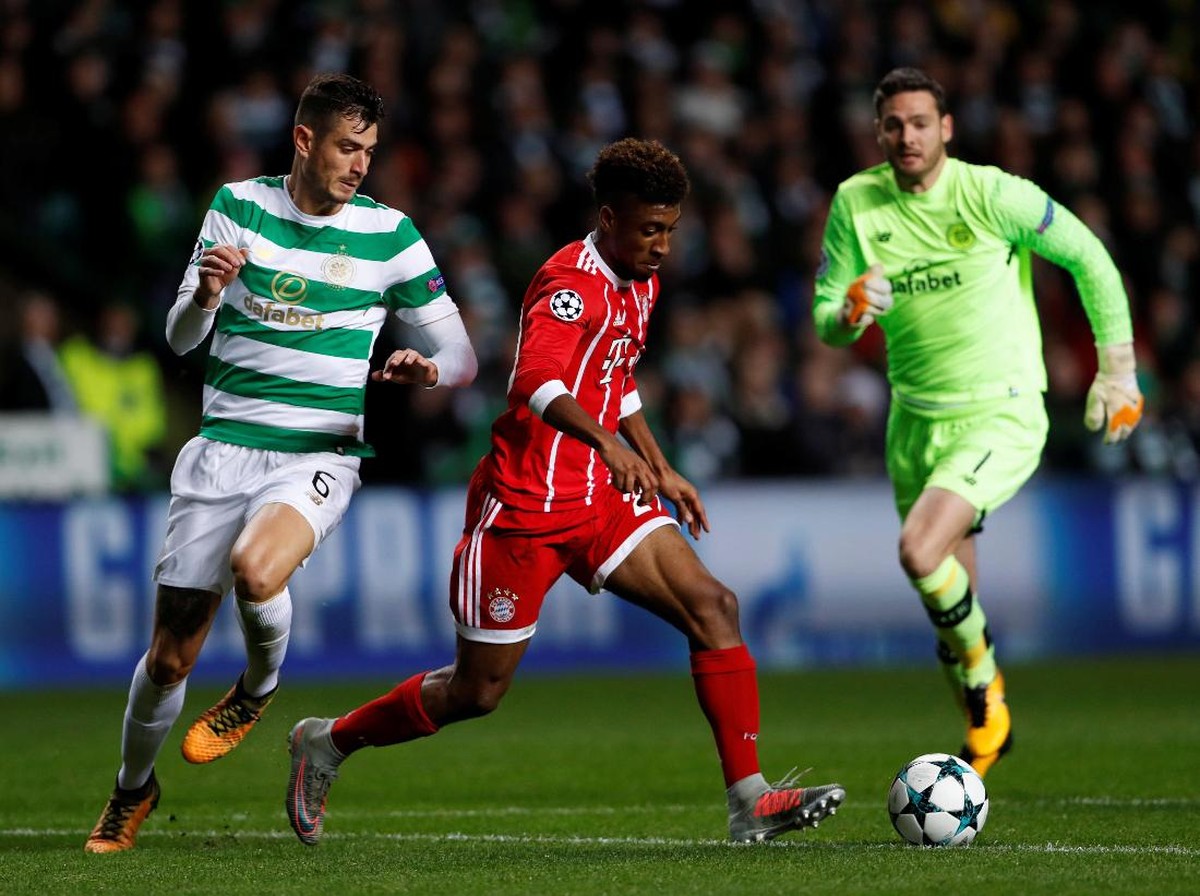 Kingsley Coman mencetak satu gol untuk Bayern Munich (Lee Smith/Action Images via Reuters)