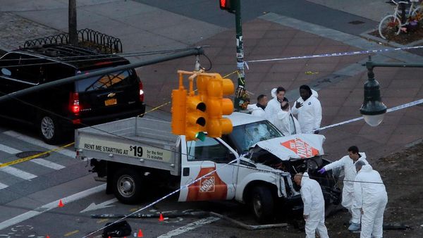 Ini Pikap yang Digunakan Dalam Teror di New York