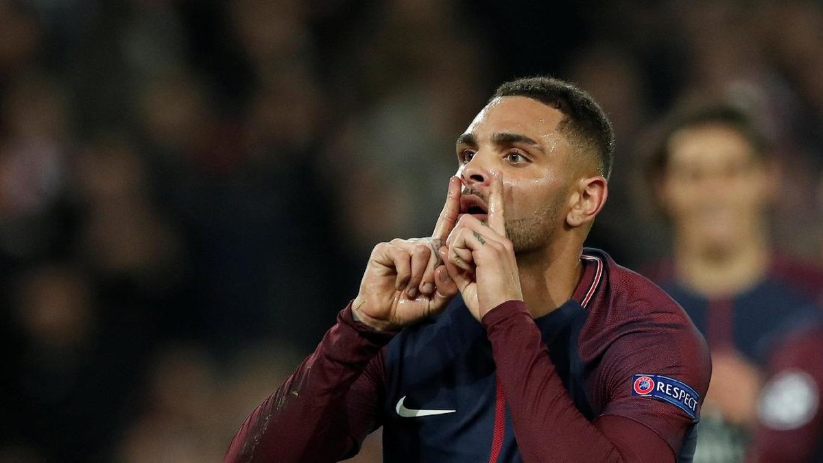 Layvin Kurzawa saat berkostum PSG. (Foto: Benoit Tessier/Reuters)