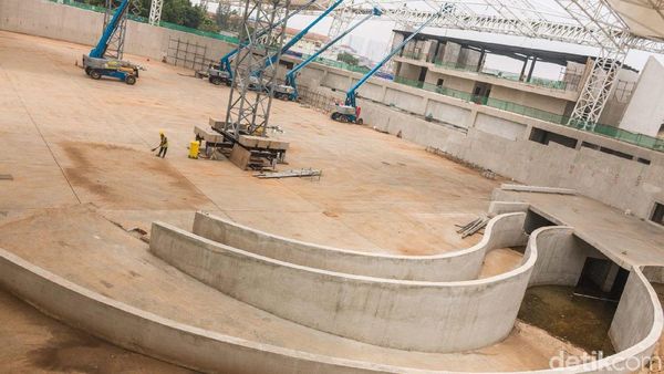 Terus Dikebut, Begini Penampakan Proyek Megah Velodrome