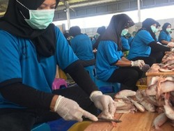 Ibu-ibu di Pati Tak Lagi Nganggur Berkat UKM Eksportir Ikan