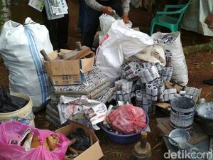 Polres Tangsel Gerebek Pabrik Petasan di Tengah Sawah