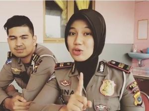 Viral, Kasat Lantas Cantik di Aceh Kirim Pesan Operasi Zebra via IG