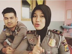 Viral, Kasat Lantas Cantik di Aceh Kirim Pesan Operasi Zebra via IG