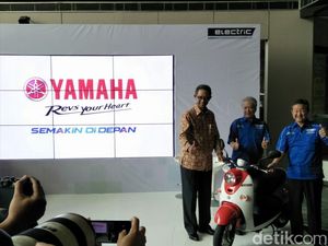 Tak Mau Kalah, Yamaha Juga Kenalkan Motor Listrik di Indonesia