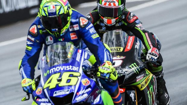 Johann Zarco disebut lebih kuat dari Valentino Rossi jelang musim 2018 bergulir.
