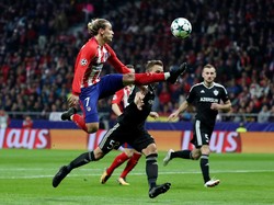 Diwarnai Dua Kartu Merah, Atletico Diimbangi Qarabag 1-1