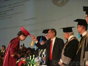 STP NHI Bandung Dapat Sertifikat Pencetak SDM Andal dari UNWTO