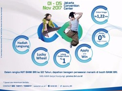 BRI Gelar Promo Menarik di BRIindocomtech 2017