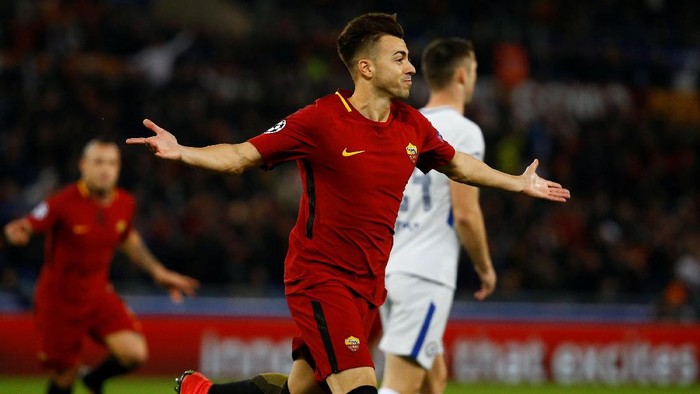El Shaarawy Dua Gol, Roma Sementara Ungguli Chelsea 2-0