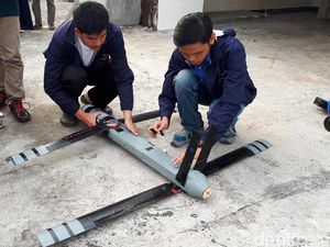 Ini Pesawat Lipat Rancangan Mahasiswa ITB