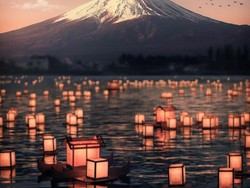 Festival Obon, Merayakan Kematian Lewat Lampu Lampion di Jepang