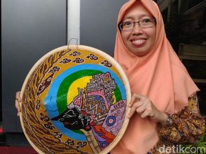 Pengrajin Caping Lukis Ini Omzetnya Naik Karena Kantongi Hak Cipta