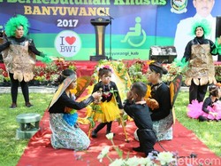Anak Berkebutuhan Khusus di Festival Prestasi Disabilitas Banyuwangi