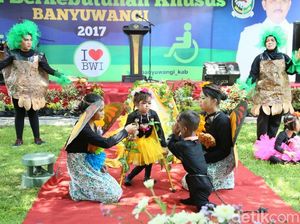 Anak Berkebutuhan Khusus di Festival Prestasi Disabilitas Banyuwangi Anak Berkebutuhan Khusus di Festival Prestasi Disabilitas Banyuwangi
